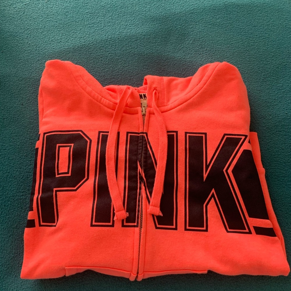 Victoria Secret Pink Zip Up Hoodie